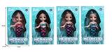OBL875399 - 6-INCH JOINT FASHION REAL EYE MERMAID DOLL