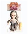 OBL875402 - 6-INCH JOINT FASHION REAL EYE DOLL