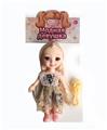 OBL875409 - 6-INCH JOINT FASHION REAL EYE DOLL