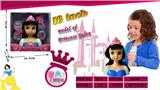 OBL876214 - 16 INCH HALF-BODY PRINCESS ANNA MAKEUP HEAD