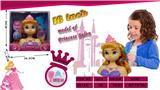 OBL876217 - 16 INCH HALF BODY SLEEPING BEAUTY MAKEUP HEAD