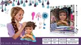 OBL876237 - 28 INCH PRINCESS MAKEUP HEAD