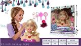 OBL876239 - 28 INCH PRINCESS MAKEUP HEAD