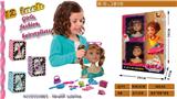 OBL876245 - 12 INCH SIMULATION DOLL MAKEUP HEAD 3D