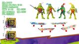 OBL876341 - SELF-CONTAINED/NINJA TURTLES/WITH GOLD SKATEBOARD