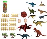 OBL876369 - 3-6 INCH DINOSAUR 23PCS