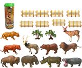 OBL876373 - 5寸野生动物10pcs