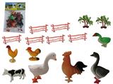 OBL876416 - PVC ANIMAL SET