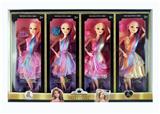 OBL876822 - 11.5 RAINBOW HEAD DOLL WITH 11 JOINTS