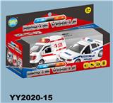 OBL876941 - 2只装回力警车+救护车