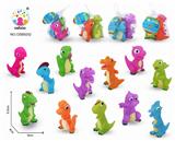 OBL877156 - CUTE LITTLE DINOSAUR SWIMMING IN THE WATER