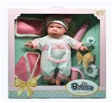 OBL877356 - 12 INCH COTTON BODY MALE DOLL MAKES 12 SOUND IC