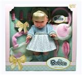 OBL877364 - 12 INCH FULL ENAMEL LONG HAIR GIRL DOLL