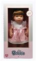 OBL877379 - 16-INCH ALL-GLUE BOW DRESS SHORT GIRL DOLL