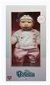OBL877381 - 16 INCH HAIR 12 TONE WOOL 3-PIECE SUIT COTTON BODY DOLL