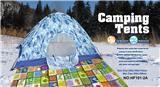 OBL877577 - FIBER POLE CAMOUFLAGE OUTDOOR TENT WATERPROOF AND PEARL COTTON MAT