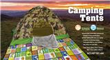OBL877581 - FIBER POLE CAMOUFLAGE OUTDOOR TENT WATERPROOF AND PEARL COTTON MAT