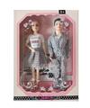 OBL877837 - 11 INCH REAL MEN AND WOMEN COUPLE DRESS