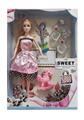 OBL878126 - 11 INCH BARBIE WITH GUITAR ACCESSORIES PONY