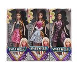OBL878128 - 11 INCH LONG BRAIDED BARBIE (3 MIXED)