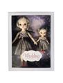 OBL878710 - 12 INCH / 6 INCH JOINT 3D EYE FASHION PARENT CHILD DOLL \/ REAL BODY