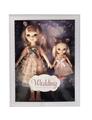 OBL878711 - 12 INCH / 6 INCH JOINT 3D EYE FASHION PARENT CHILD DOLL \/ REAL BODY