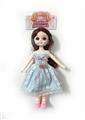 OBL878714 - 12 INCH JOINT FASHION 3D EYE BARBIE DOLL / REAL BODY