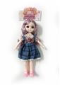 OBL878715 - 12 INCH JOINT FASHION 3D EYE BARBIE DOLL / REAL BODY