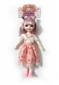 OBL878717 - 12 INCH JOINT FASHION 3D EYE BARBIE DOLL / REAL BODY