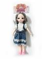 OBL878720 - 12 INCH JOINT FASHION 3D EYE BARBIE DOLL / REAL BODY