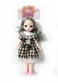 OBL878721 - 12 INCH JOINT FASHION 3D EYE BARBIE DOLL / REAL BODY
