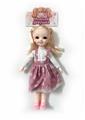 OBL878723 - 12 INCH JOINT FASHION 3D EYE BARBIE DOLL / REAL BODY