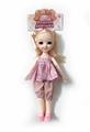 OBL878724 - 12 INCH JOINT FASHION 3D EYE BARBIE DOLL / REAL BODY