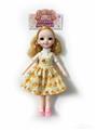 OBL878728 - 12 INCH JOINT FASHION 3D EYE BARBIE DOLL / REAL BODY