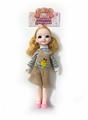 OBL878731 - 12 INCH JOINT FASHION 3D EYE BARBIE DOLL / REAL BODY