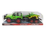 OBL878825 - Inertia camouflage Jeep Trailer