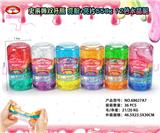 OBL879096 - SLIM DOUBLE OPEN BOTTLE BRIGHT POWDER SEQUIN 550G 12 COLOR CRYSTAL MUD