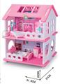 OBL879143 - DIY VILLA SET WITH LIGHT AND A 6-INCH BARBIE