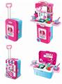 OBL879562 - 3合1厨具玩具旅行箱(女)