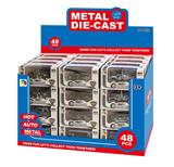 OBL879664 - SIX MILITARY ALLOY CARS AND ONE ALLOY AIRCRAFT (48PCS)