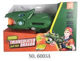 OBL880058 - DINOSAUR GUN WITH 6 EVA BALLS