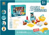 OBL880568 - MINI CASH REGISTER FAST FOOD RESTAURANT (SCANNER WITH LIGHT AND SOUND)