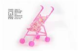 OBL881016 - PLASTIC BABY STROLLER PLUM