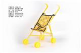 OBL881018 - PLASTIC BABY STROLLER YELLOW
