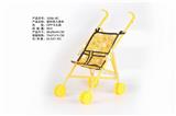 OBL881024 - PLASTIC BABY STROLLER YELLOW