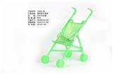 OBL881026 - PLASTIC BABY STROLLER GREEN