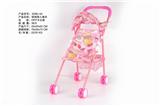 OBL881028 - IRON BABY STROLLER PLUM