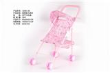 OBL881029 - THE IRON STROLLER IS PINK