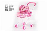 OBL881034 - 铁制婴儿推车白色