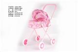 OBL881036 - 铁制婴儿推车粉红